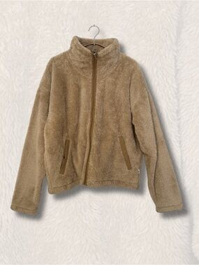 NWT The North Face Furry Fleece 2.0 Full Zip Jacket - XL - Utility Brown